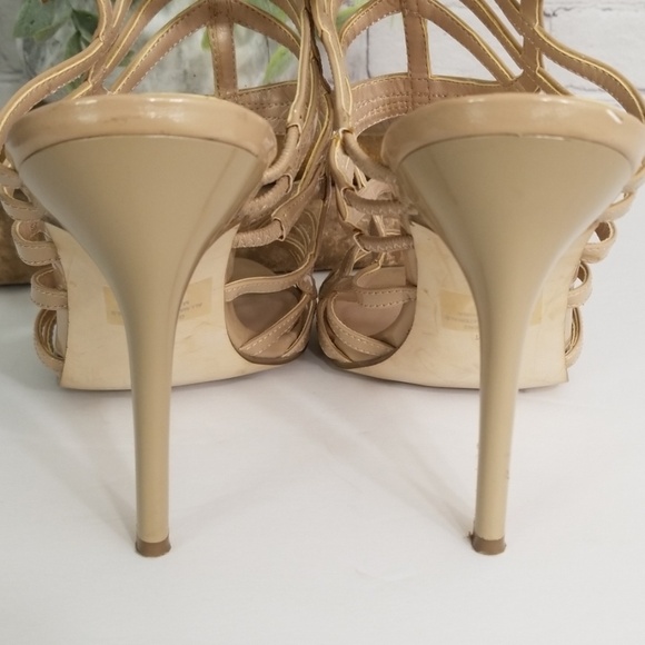 Guess Harlen Patent High Heel Sandals size 9.5 - Picture 5 of 8